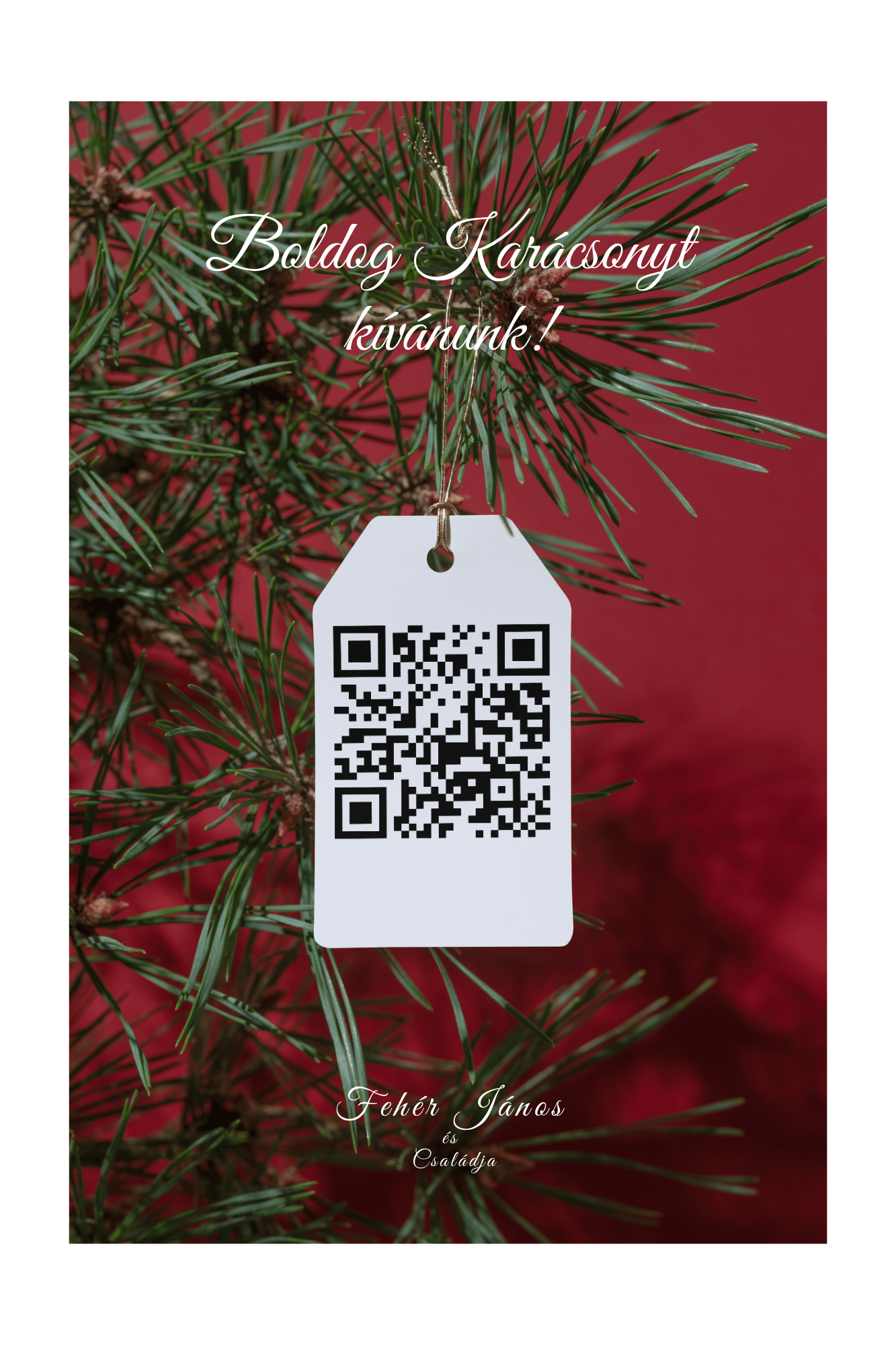 Boldog Karácsonyt kívánunk mindenkinek!