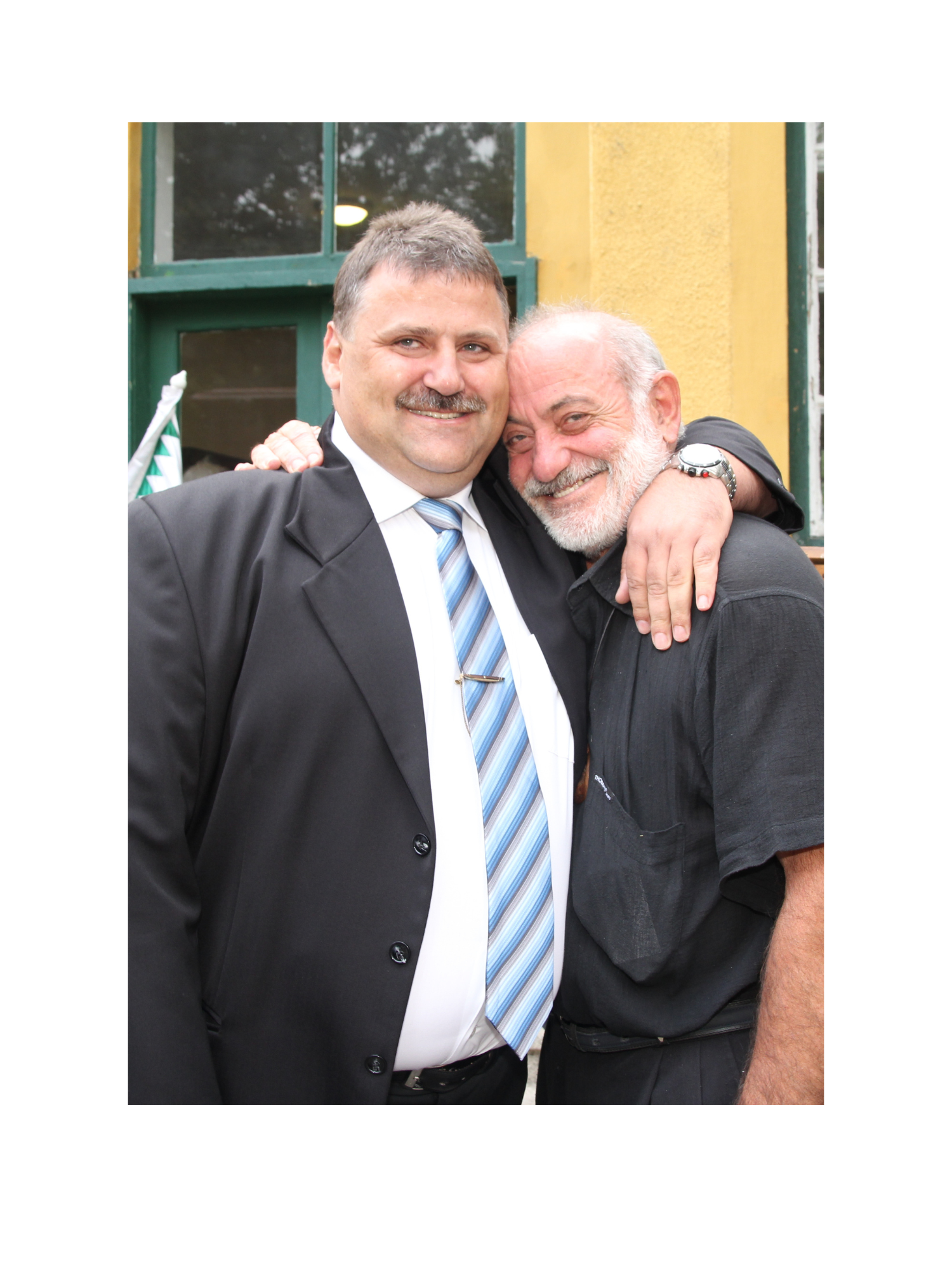 Fehér János és Gengeliczky Laci barátom